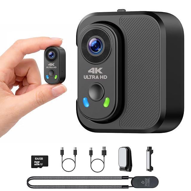 Mini-Actionkamera CAMWORLD AC29XA mit Ladeetui