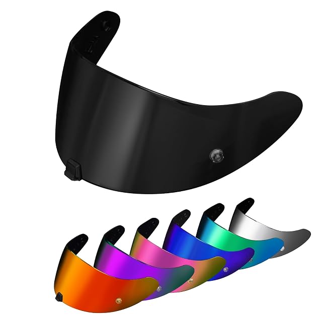 Dunkles Ersatzvisier PSLER für einen Scorpion-Helm