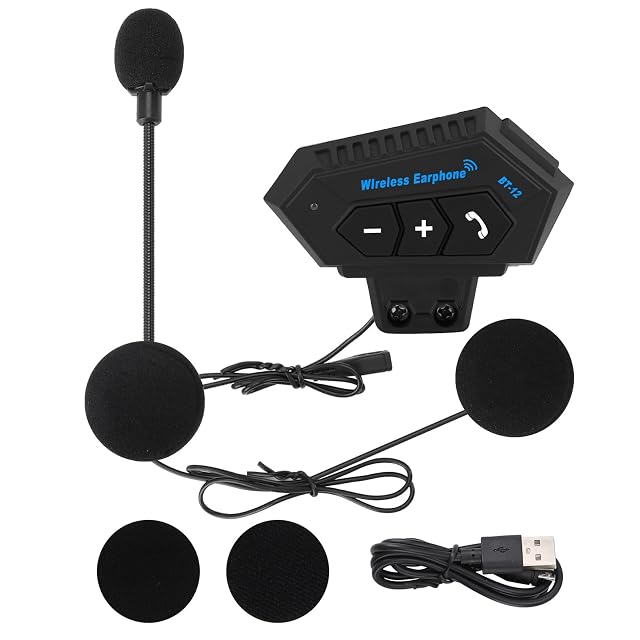 Helm-Bluetooth-Headset Yosoo Health Gear BT12