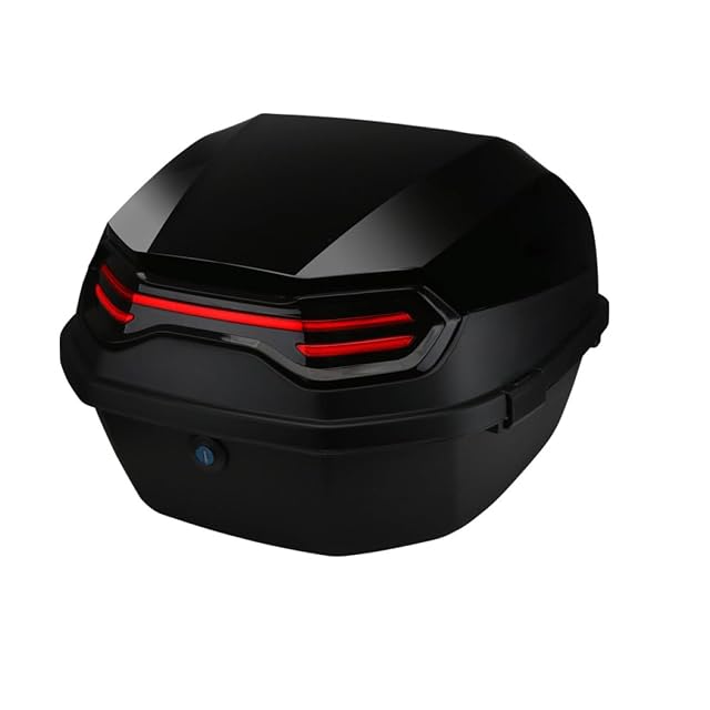 Topcase GarveeMore mit 45 L und eingebautem Bremslicht