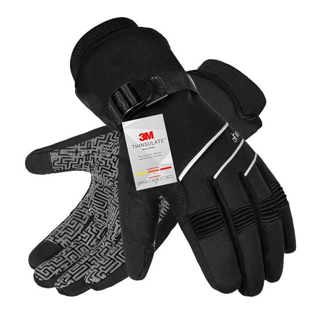 Winterhandschuh BIKINGMOREOK mit Thinsulate, Handrücken